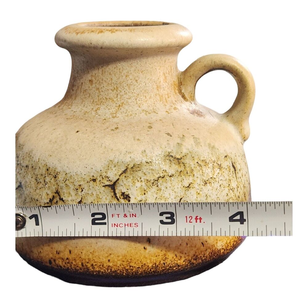 Crowning Touch Small Pitcher Jug Pot 493-10 Handle Tag West Germany - Picture 11 of 13